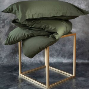 DecoFlux – Bäddset Solid – Grön – Påslakanset – Från Homeroom