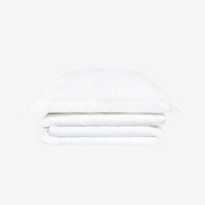 DecoFlux – Bäddset Solid – Vit – Påslakanset – Från Homeroom