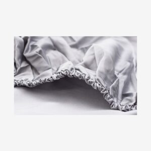 DecoFlux – Dra-på-lakan Solid – Silver – Dra-på-lakan – Från Homeroom