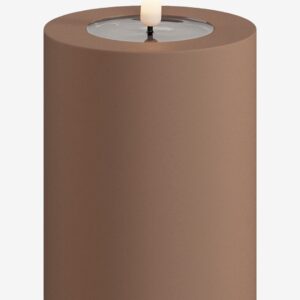 DeluxeHomeart – LED utomhuspelarljus 7,5×10 cm – Brun – Dekorationsbelysning – Från Homeroom