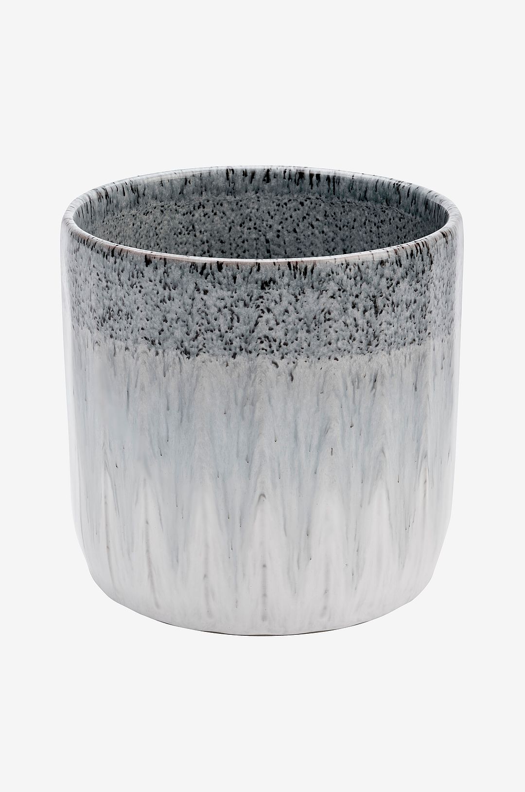 Denby – Kruka Accent Studio Grey Ø 12 cm – Grå – Krukor & vaser – Från Homeroom