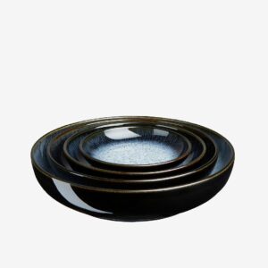Denby – Skålar Halo 4 delar – Svart – Skålar – Från Homeroom