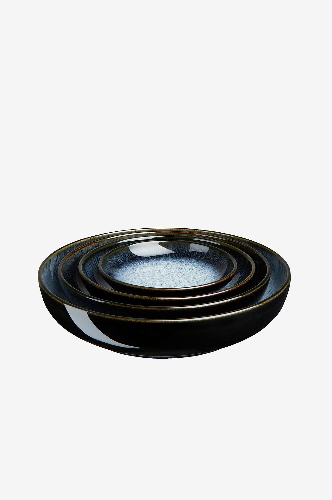 Denby – Skålar Halo 4 delar – Svart – Skålar – Från Homeroom