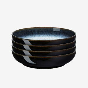 Denby – Skålar Halo Nesting Ø 20,5 cm 4-pack – Svart – Skålar – Från Homeroom