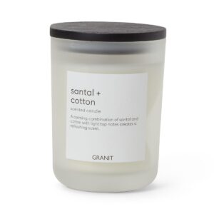 Doftljus Frosted Santal & Cotton