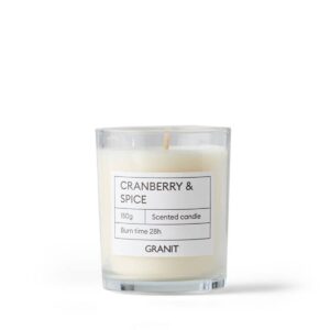Doftljus Glas 150g Cranberry & Spice
