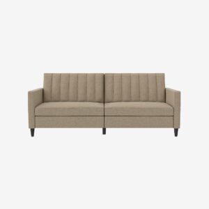 Dorel Home – Bäddsoffa 3-sits Celine – Brun – Bäddsoffor – Från Homeroom