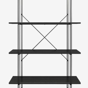 Dorel Home – Bokhylla med fyra hyllor Wainwright – Brun – Bokhyllor – Från Homeroom