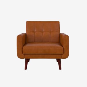 Dorel Home – Fåtölj Nola Modern – Brun – Fåtöljer – Från Homeroom