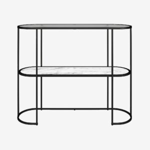 Dorel Home – Konsolbord Moon Phases – Vit – Avlastningsbord & sidobord – Från Homeroom