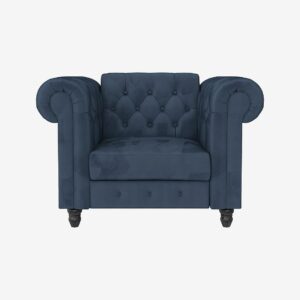 Dorel Home – Loungestol Felix – Blå – Fåtöljer – Från Homeroom