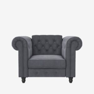 Dorel Home – Loungestol Felix – Grå – Fåtöljer – Från Homeroom