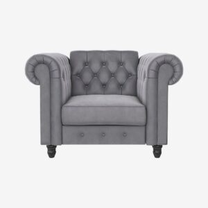 Dorel Home – Loungestol Felix – Grå – Fåtöljer – Från Homeroom