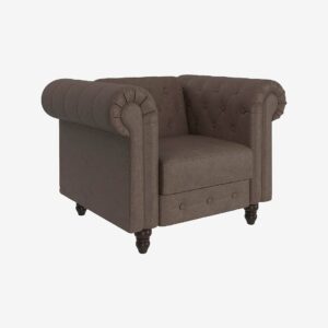 Dorel Home – Loungestol med relaxfunktion Felix – Brun – Fåtöljer – Från Homeroom