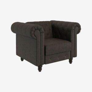 Dorel Home – Loungestol med relaxfunktion Felix – Grå – Fåtöljer – Från Homeroom