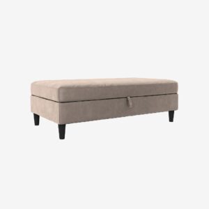 Dorel Home – Ottoman / pall Hartford – Grå – Fotpallar & puffar – Från Homeroom