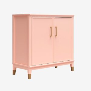 Dorel Home – Skåp med 2 dörrar i Mdf Westerleigh – Röd – Byråar – Från Homeroom