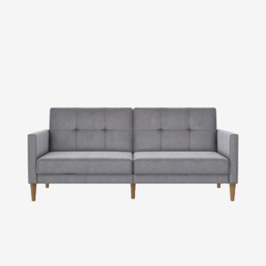Dorel Home – Soffa 3-sits bäddsoffa Lilly – Grå – 3-sits soffor – Från Homeroom