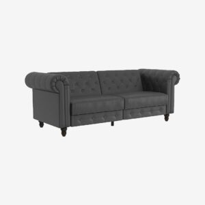 Dorel Home – Soffa 3 sittplatser Felix – Grå – 3-sits soffor – Från Homeroom