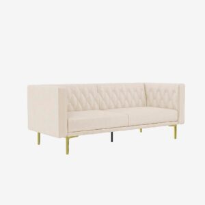 Dorel Home – Soffa 3 sittplatser Marseille – Vit – 3-sits soffor – Från Homeroom