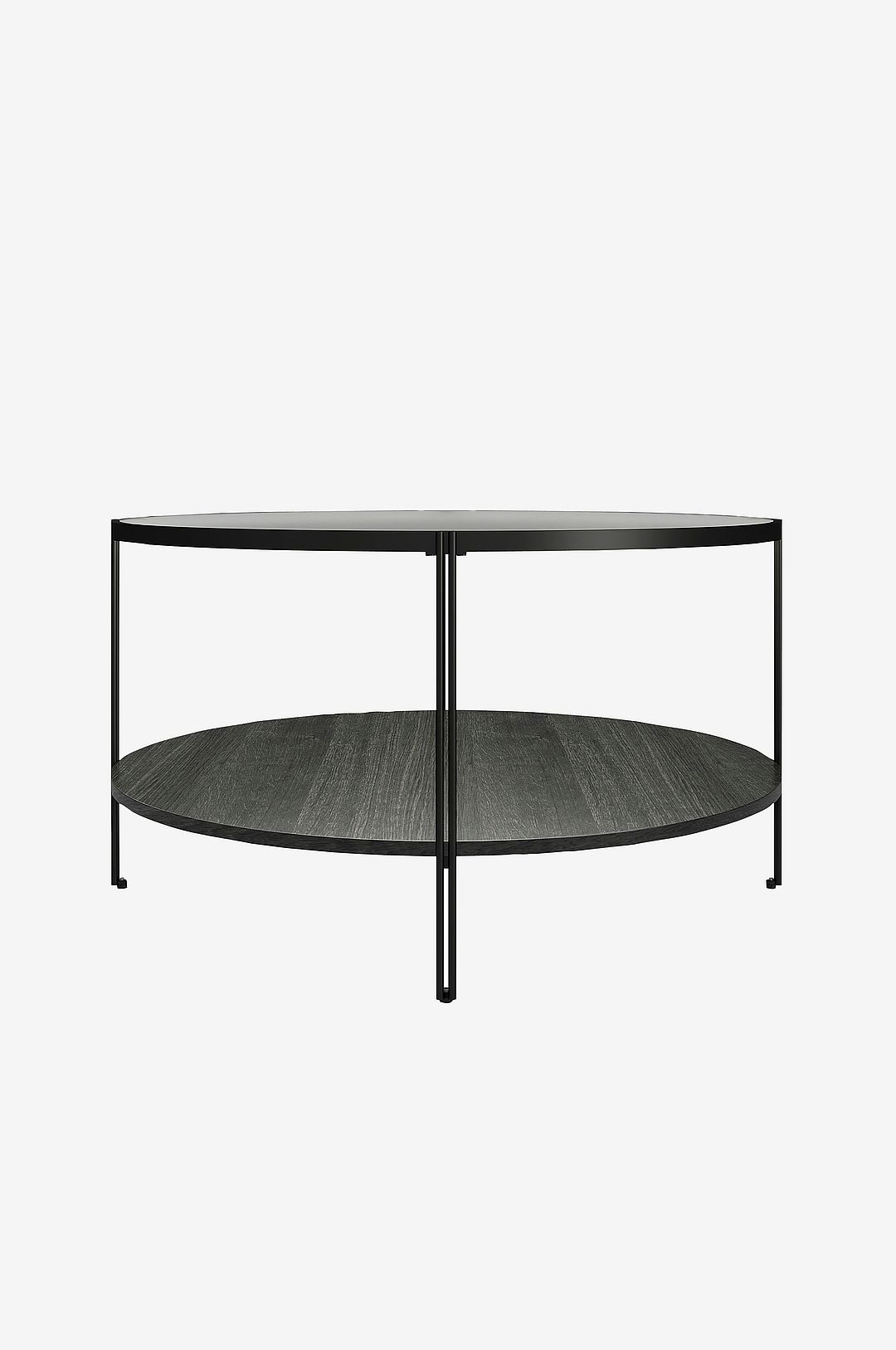 Dorel Home - Soffbord Wainwright Round - Brun - Soffbord - Från Homeroom