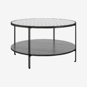 Dorel Home – Soffbord runt Wainwright – Svart – Soffbord – Från Homeroom