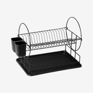 Dorre – Diskställ Disa 2 nivåer – Svart – Disk- & städredskap – Från Homeroom