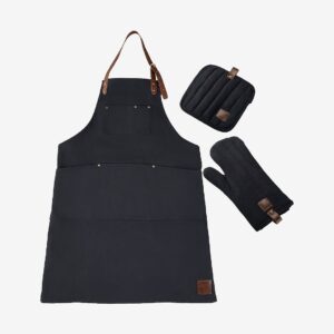 Dorre – Förklädeset Flick 3 delar – Svart – Förkläden – Från Homeroom