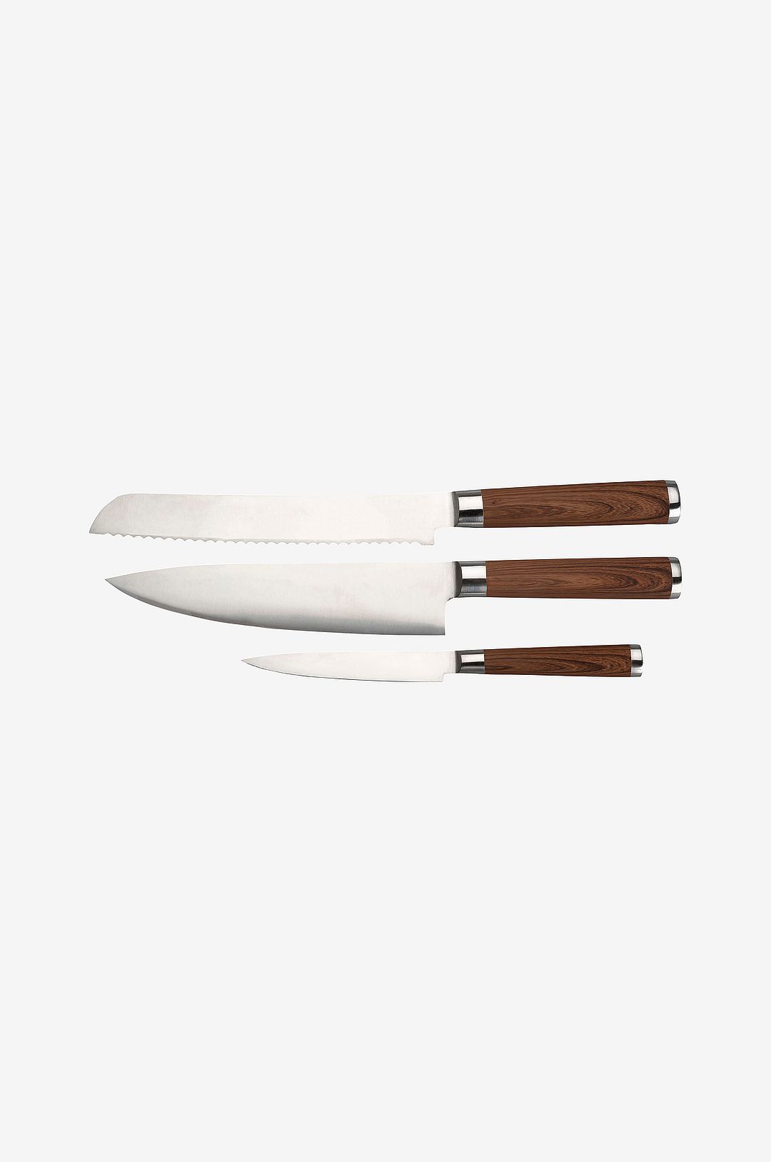 Dorre - Knivset Kasima 3 delar - Silver - Köksknivar & tillbehör - Från Homeroom