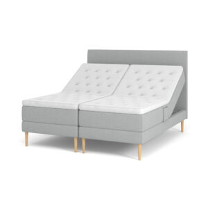 Drem Carolina Original Ställbar Säng 210×200 Grå