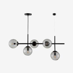 Dyberg Larsen – Hänglampa Como – Svart – Takpendlar – Från Homeroom