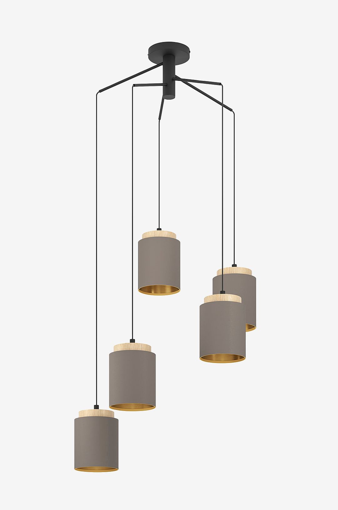 EGLO – Pendel Albariza Round-5 – Brun – Takpendlar – Från Homeroom