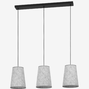 EGLO – Pendel Alsager 3-Light – Grå – Takpendlar – Från Homeroom