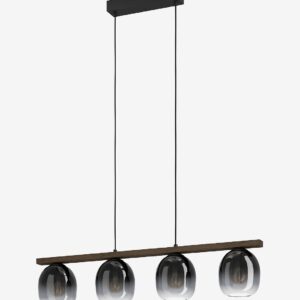 EGLO – Pendel Filago 4-ljus – Svart – Takpendlar – Från Homeroom