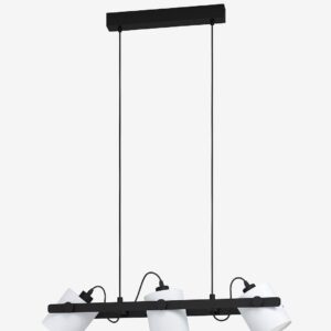 EGLO – Pendel Hornwood 1 3-Light – Svart – Takpendlar – Från Homeroom