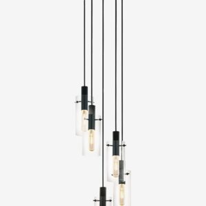 EGLO – Pendel Montefino Round-5 – Svart – Takpendlar – Från Homeroom