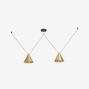 EGLO – Pendel Narices 1 2-Light – Mässing – Takpendlar – Från Homeroom