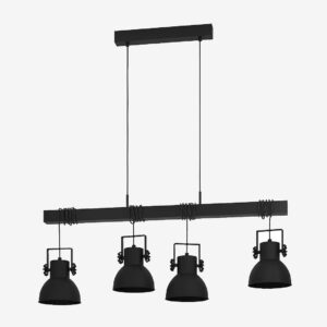 EGLO – Pendel Shirebrook 4-Light – Svart – Takpendlar – Från Homeroom