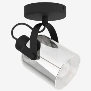 EGLO – Spotlight Berregas 1-Light – Svart – Spotlights – Från Homeroom