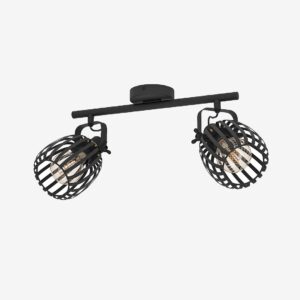 EGLO – Spotlight Girona 2-Light – Svart – Spotlights – Från Homeroom