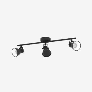 EGLO – Spotlight Seras 2 3-Light – Svart – Spotlights – Från Homeroom