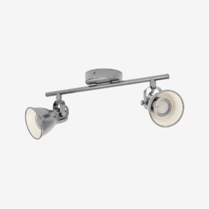 EGLO – Spotlight Seras 2-Light – Silver – Spotlights – Från Homeroom