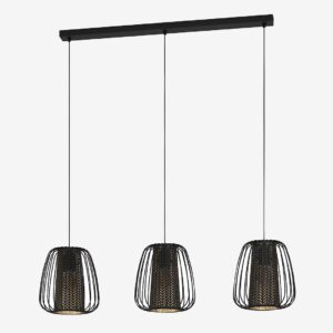 EGLO – Taklampa Curasao 3-Light – Svart – Takpendlar – Från Homeroom