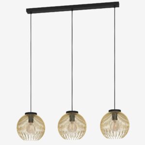 EGLO – Taklampa Venezuela 3-Light – Guld – Takpendlar – Från Homeroom