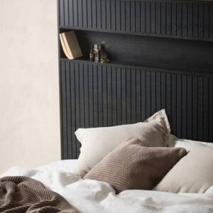 EIRA sänggavel 165 cm Svart