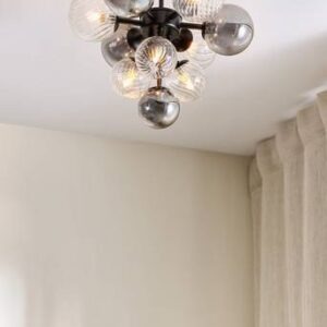 ELECTRA taklampa Svart