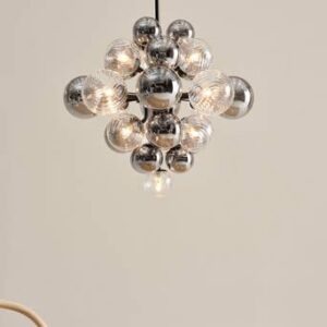 ELECTRA taklampa – liten Svart