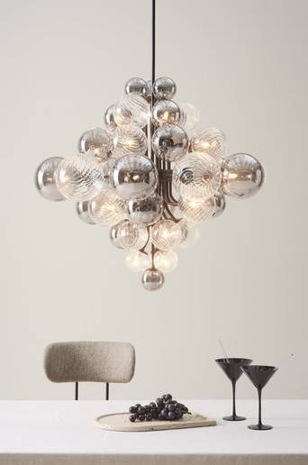 ELECTRA taklampa – stor Svart