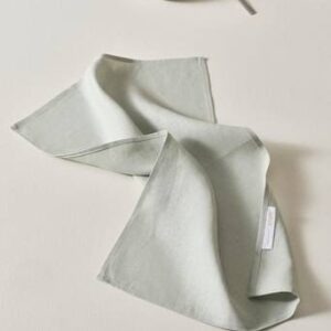 ELI kökshandduk i linne Grågrön