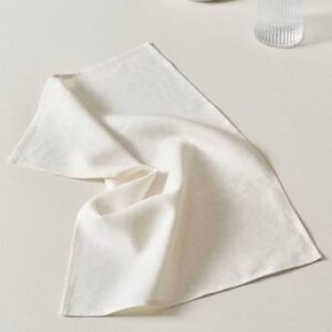 ELI kökshandduk i linne Naturvit